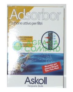 Carbone per filtro Trio e Trio Maxi Askoll