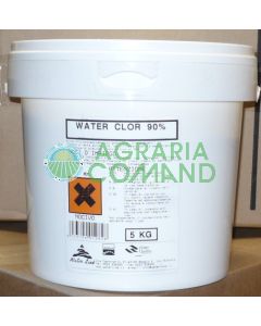 WATER CLOR 90% tricloro gran.lenta diss. kg.5