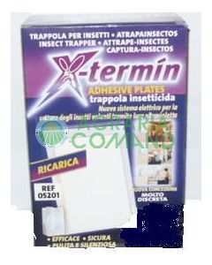 Fogli collanti per X-Termin trappola 4 pz.
