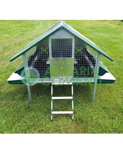 Pollaio in metallo