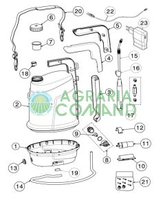 Scheda ricambi pompa Smart volpi