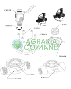 Ricambi elettrovalvole Claber 90814 90815