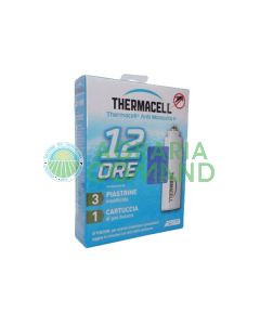 Thermacell 3 piastrine 1 cartuccia gas