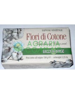 SAPONE VEGETALE AI FIORI DI COTONE GR.150