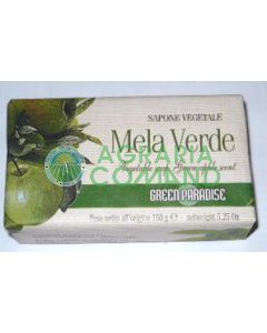 SAPONE VEGETALE MELA VERDE  GR.150
