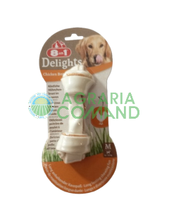 Confezione di snack per cani 8in1 Delights Chicken Bone pz.1
