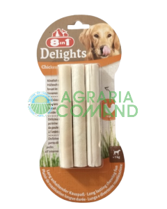 Confezione di snack per cani 8in1 Delights Chicken Sticks