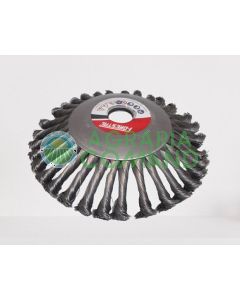 Spazzola in acciaio per diserbo