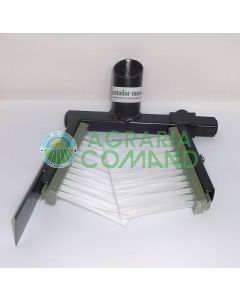 Spollonatore manuale vista spazzole Spollonatore manuale vista spazzole