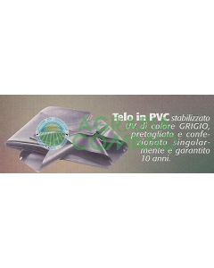 TELO PER LAGHETTO MT.4 x 4 GRIGIO spessore mm0,5 TELO PER LAGHETTO MT.4 x 4 GRIGIO spessore mm0,5