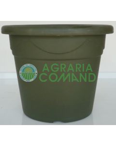 Vaso Plastecnic Corinto colore Verde 25 cm