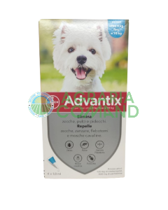 Advantix spot on fino a 10 kg cane