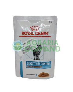 sensitivity control pollo e riso umido Royal Canin