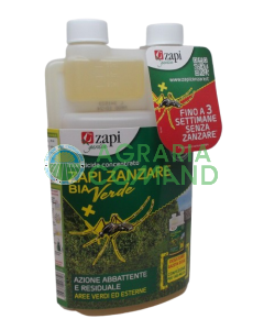 Insetticida Zapi Zanzare Bia Verde da 1 lt.