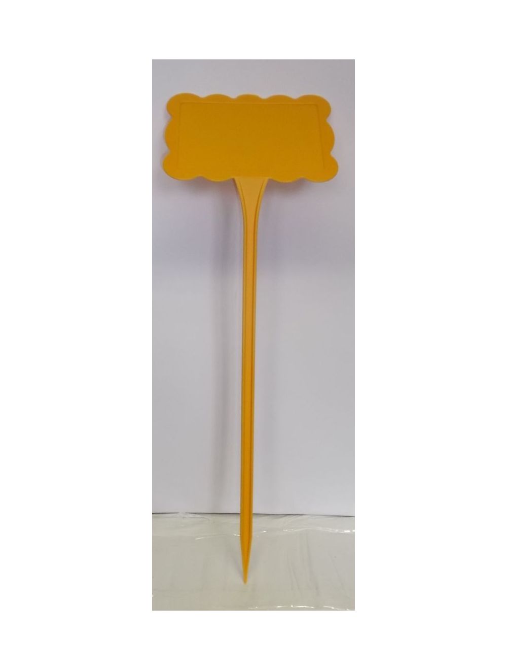 etichetta a paletta gialle per piante 50 cm