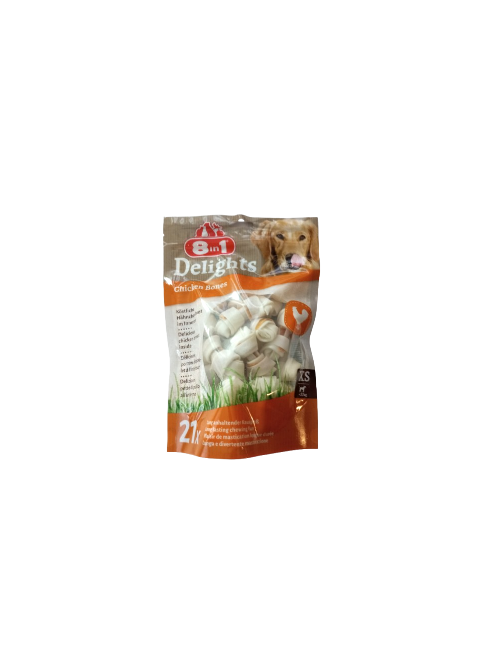 Confezione di snack per cani 8 in 1 Delights (xs) pz.21 Confezione di snack per cani 8 in 1 Delights (xs) pz.21