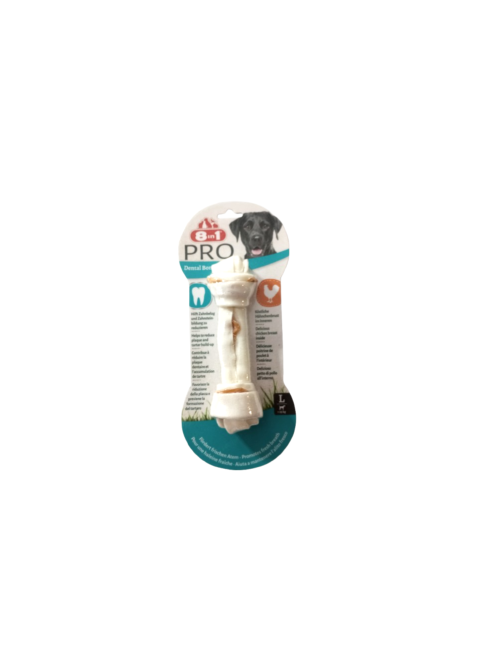 Confezione di snack per cani 8in1 Pro Dental Bones (grande) pz. 1