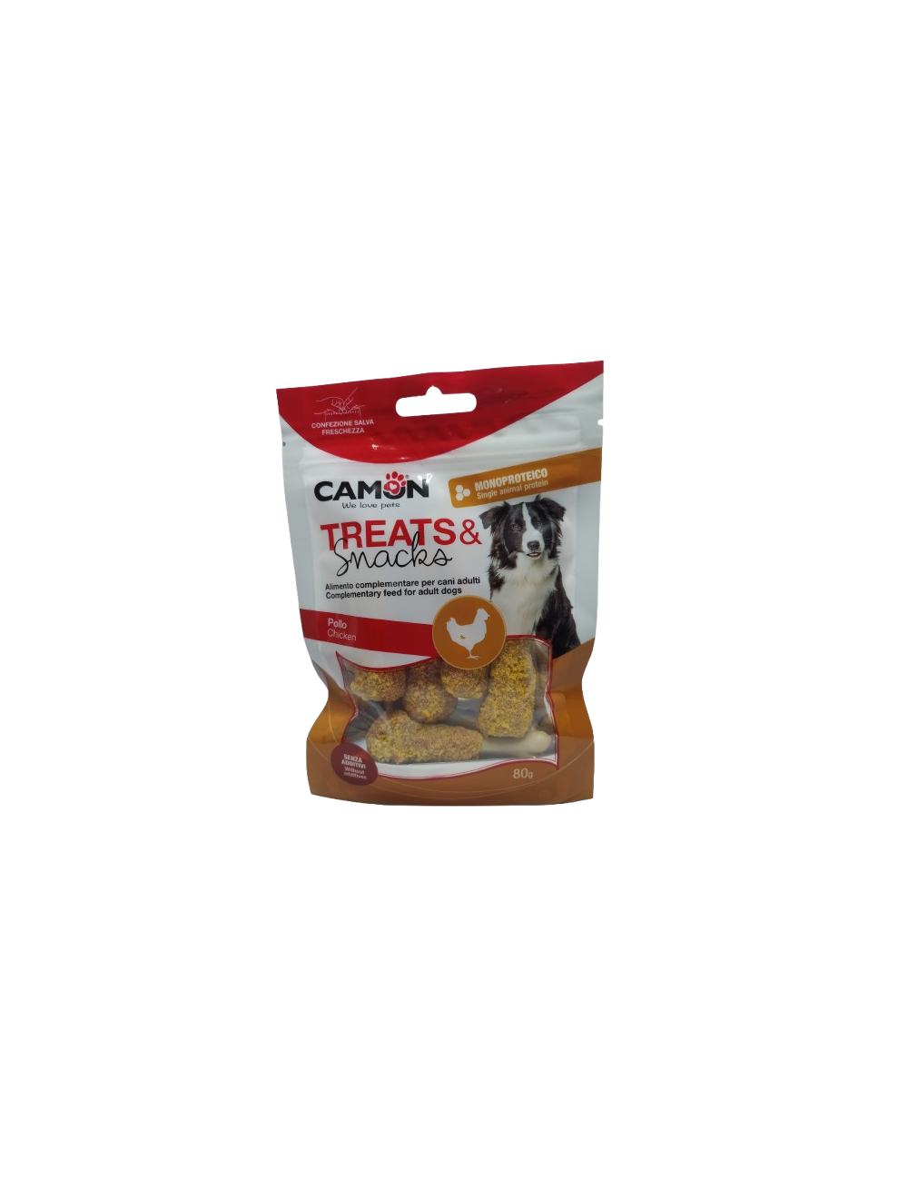 Confezione di snack per cani Camon Treats & Snacks al Pollo