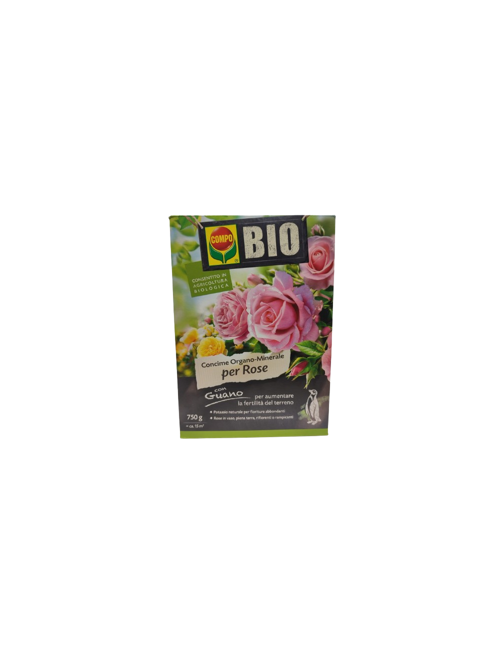 Compo bio concime organico per rose 750 gr
