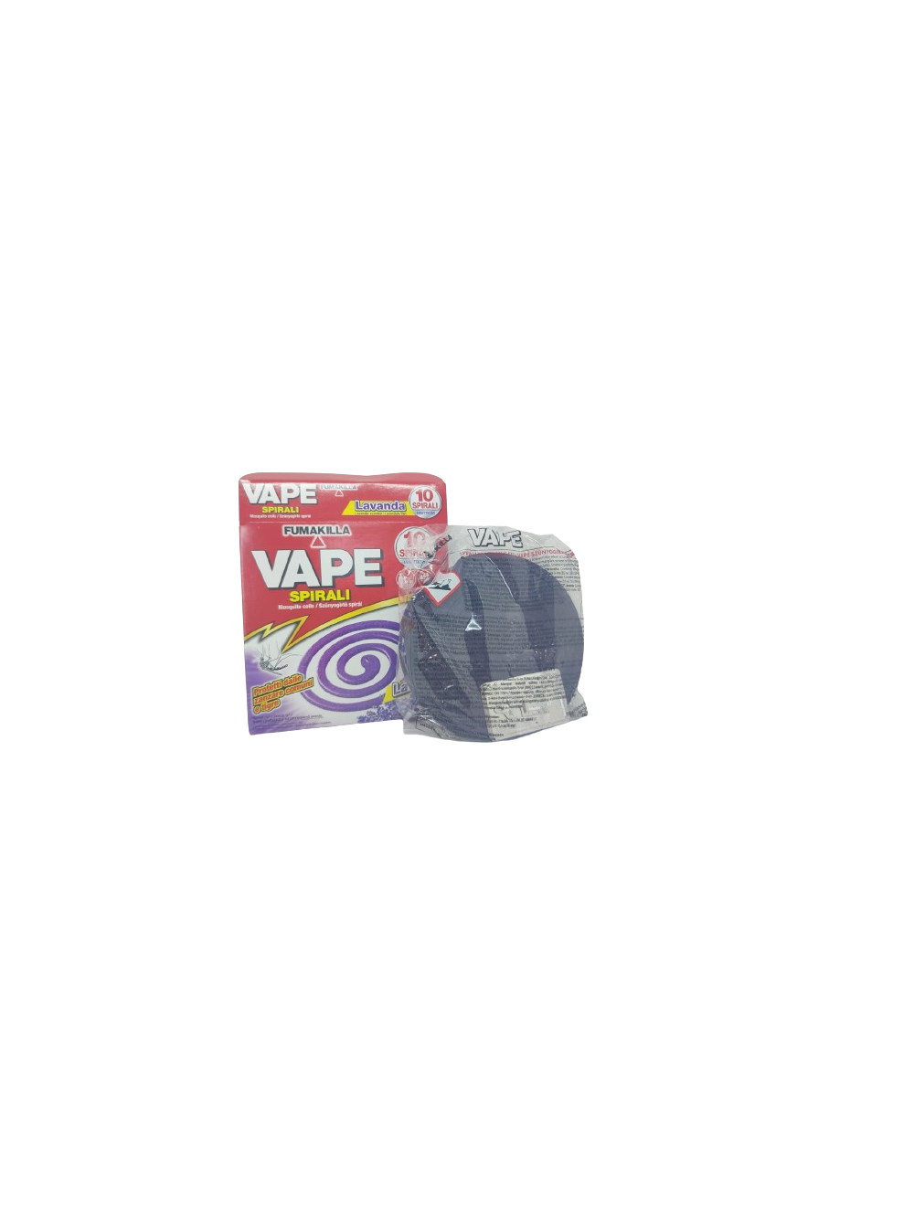 VAPE Spirali contro zanzare e insetti diversi profumi 10 pz