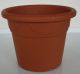 Vaso cilindrico Corinto Plastecnic terracotta 18 cm