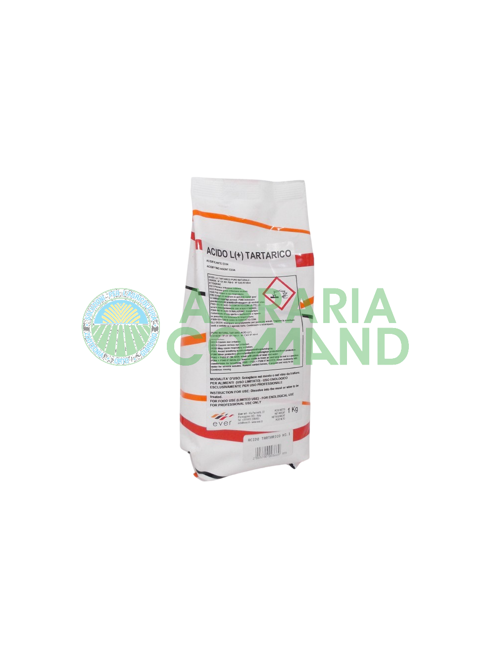 Acido tartatarico Ever uso enologico