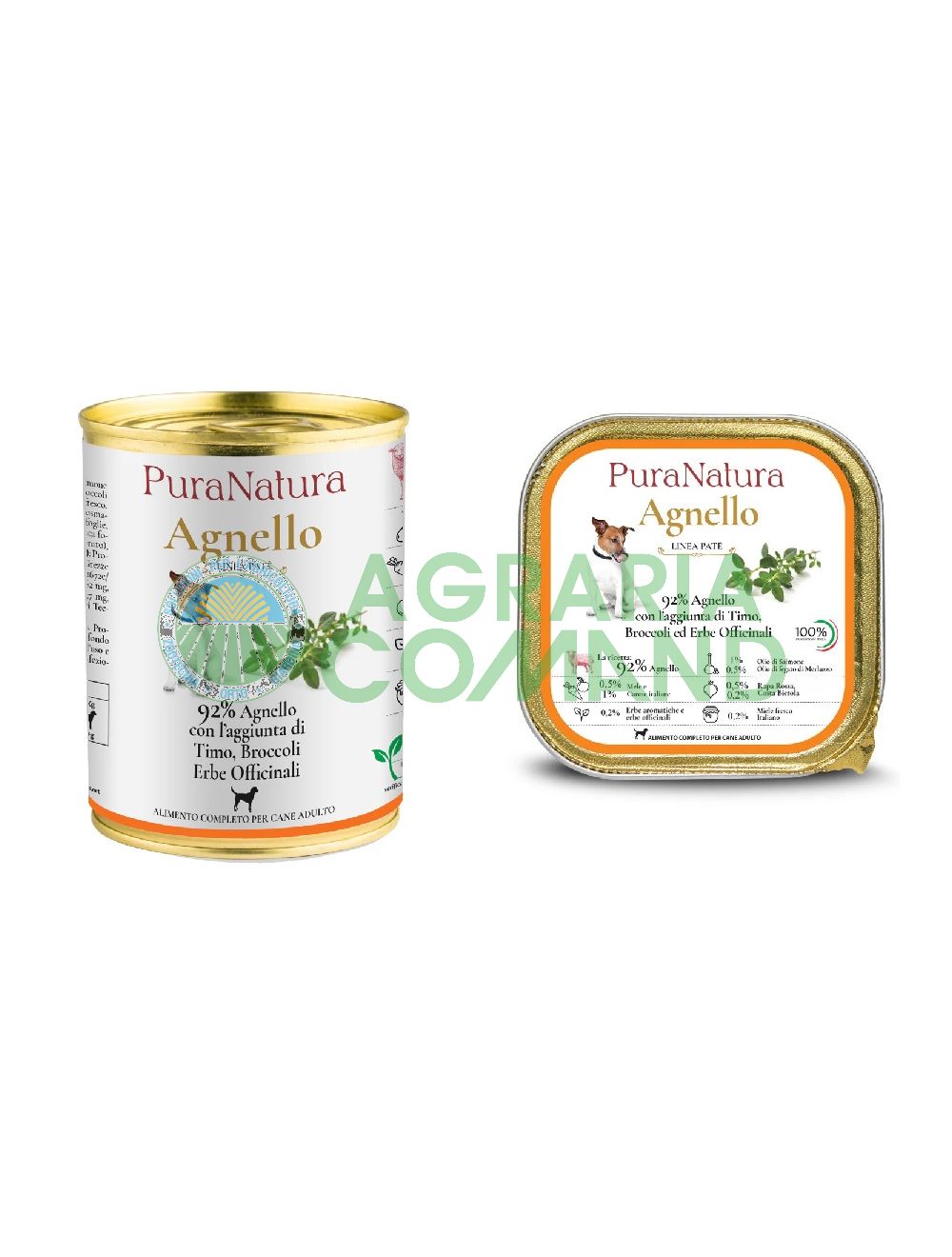 PuraNatura Patè Agnello e Timo