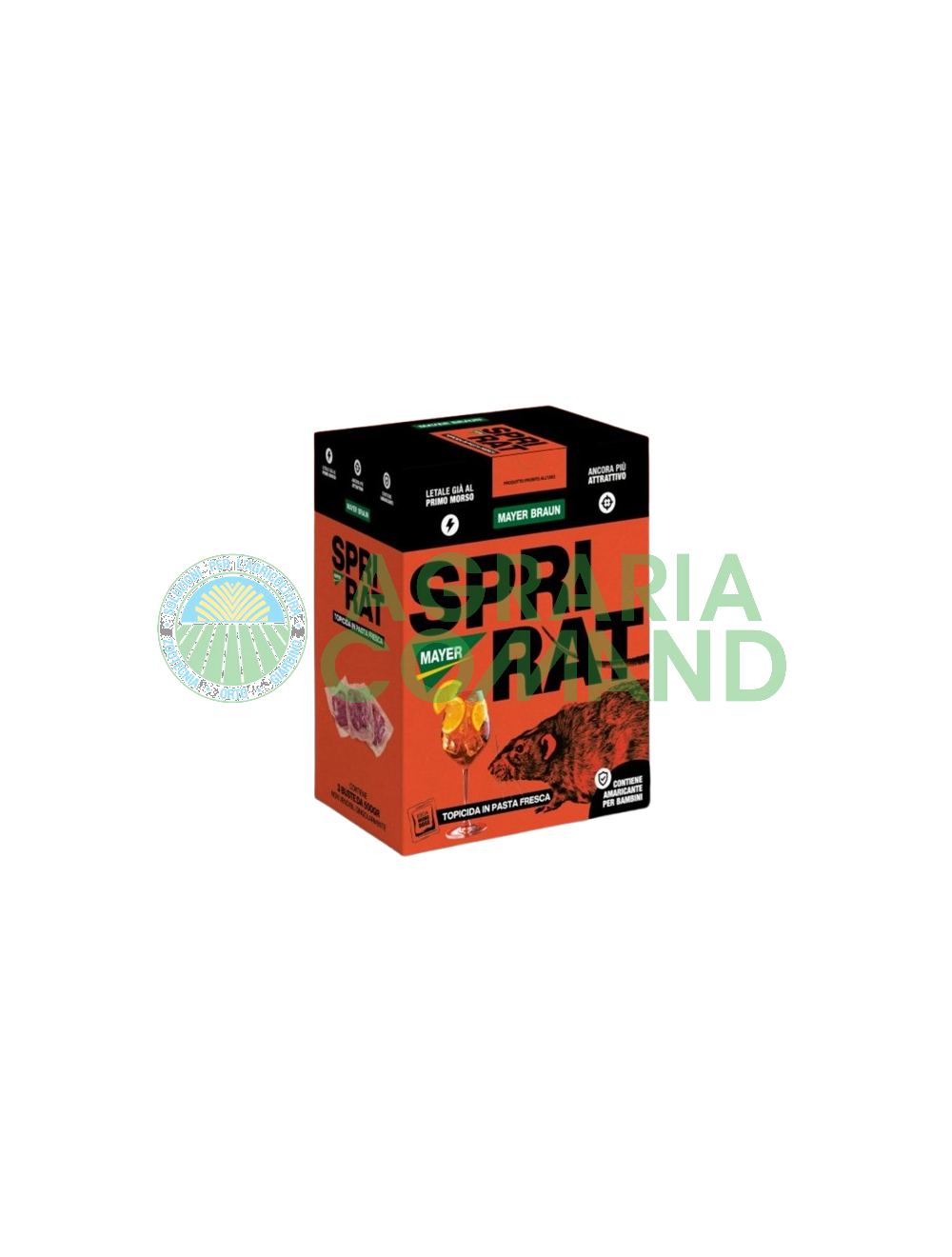 Rodenticida Sprirat Mayrt Braun