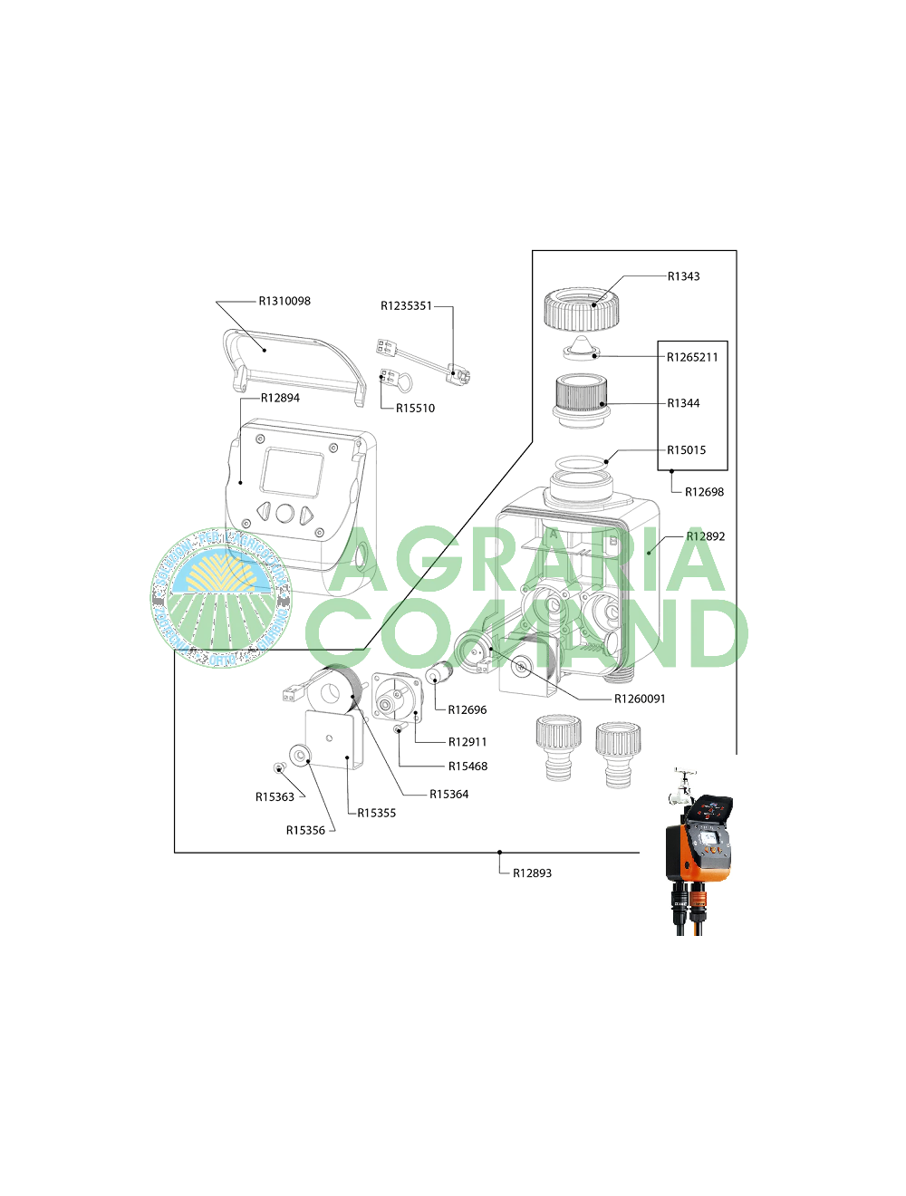 Ricambi duplo Claber