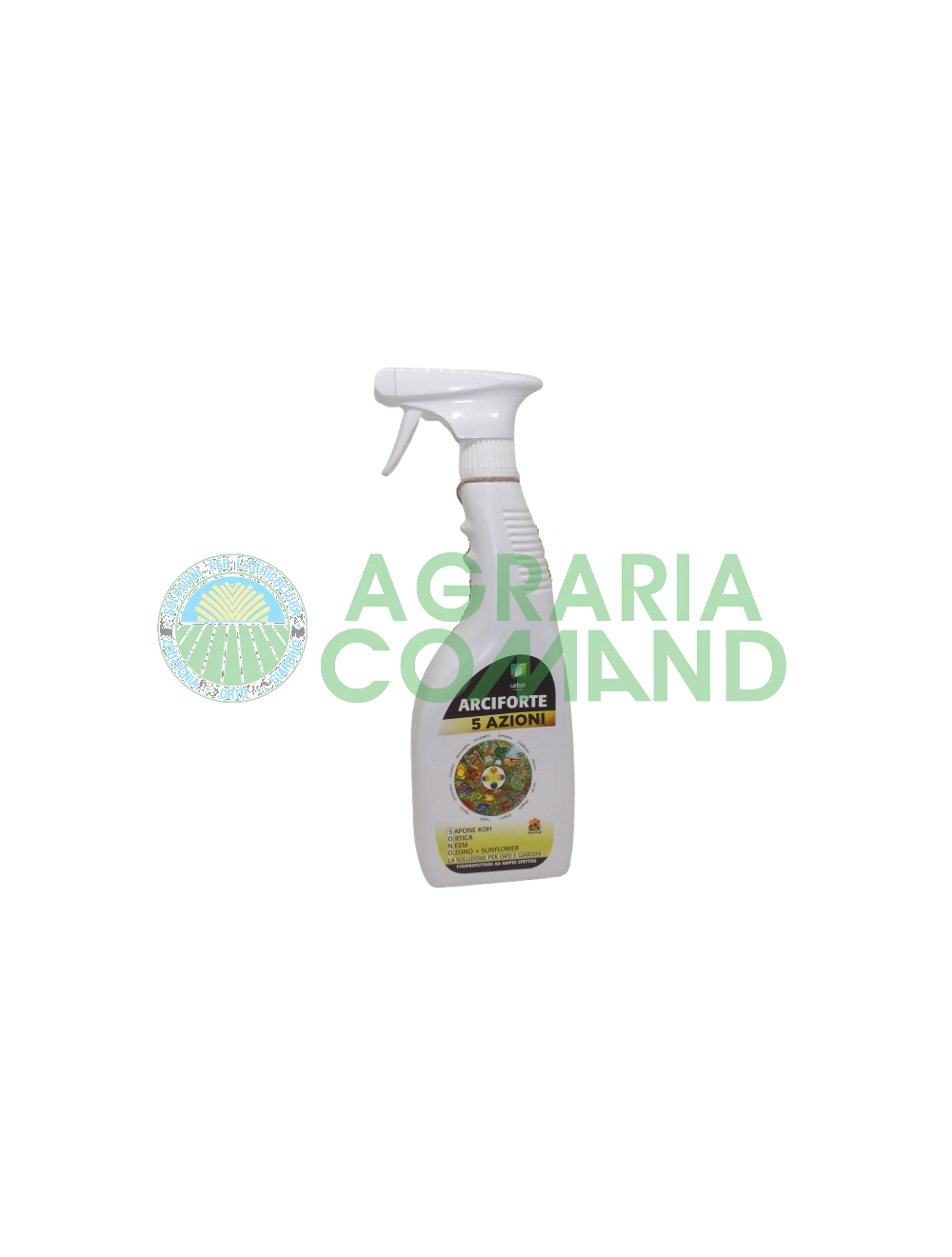 Spray Pronto uso ArciForte fitoprotettore per piante da orto e giardino Ueber