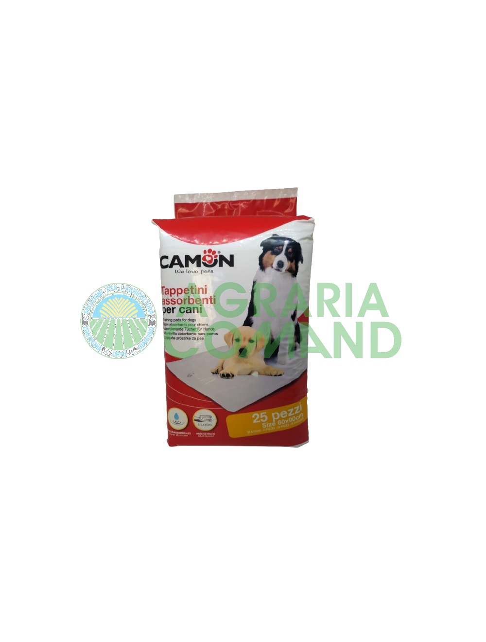 Camon tappetini assorbenti 25 pz. 60*90