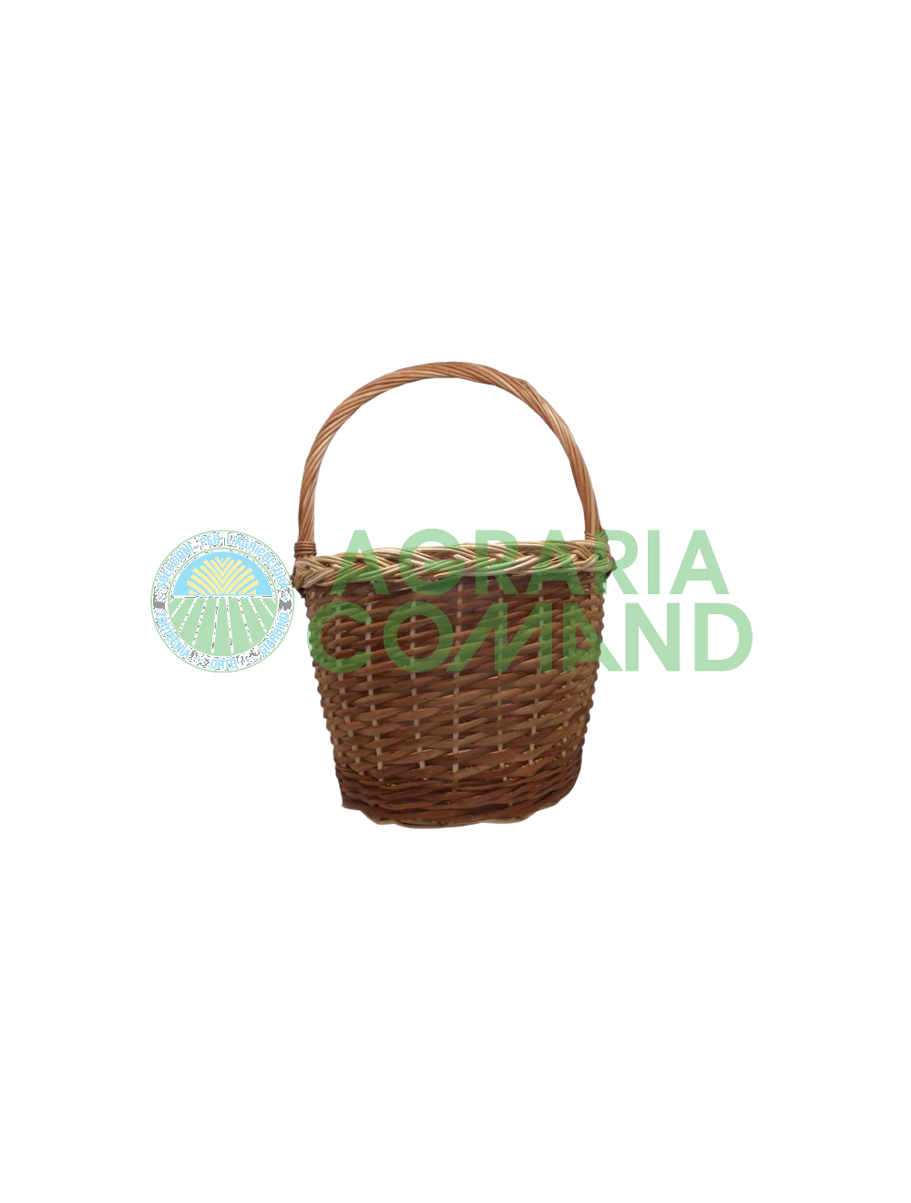 Cesto tondo in vimini