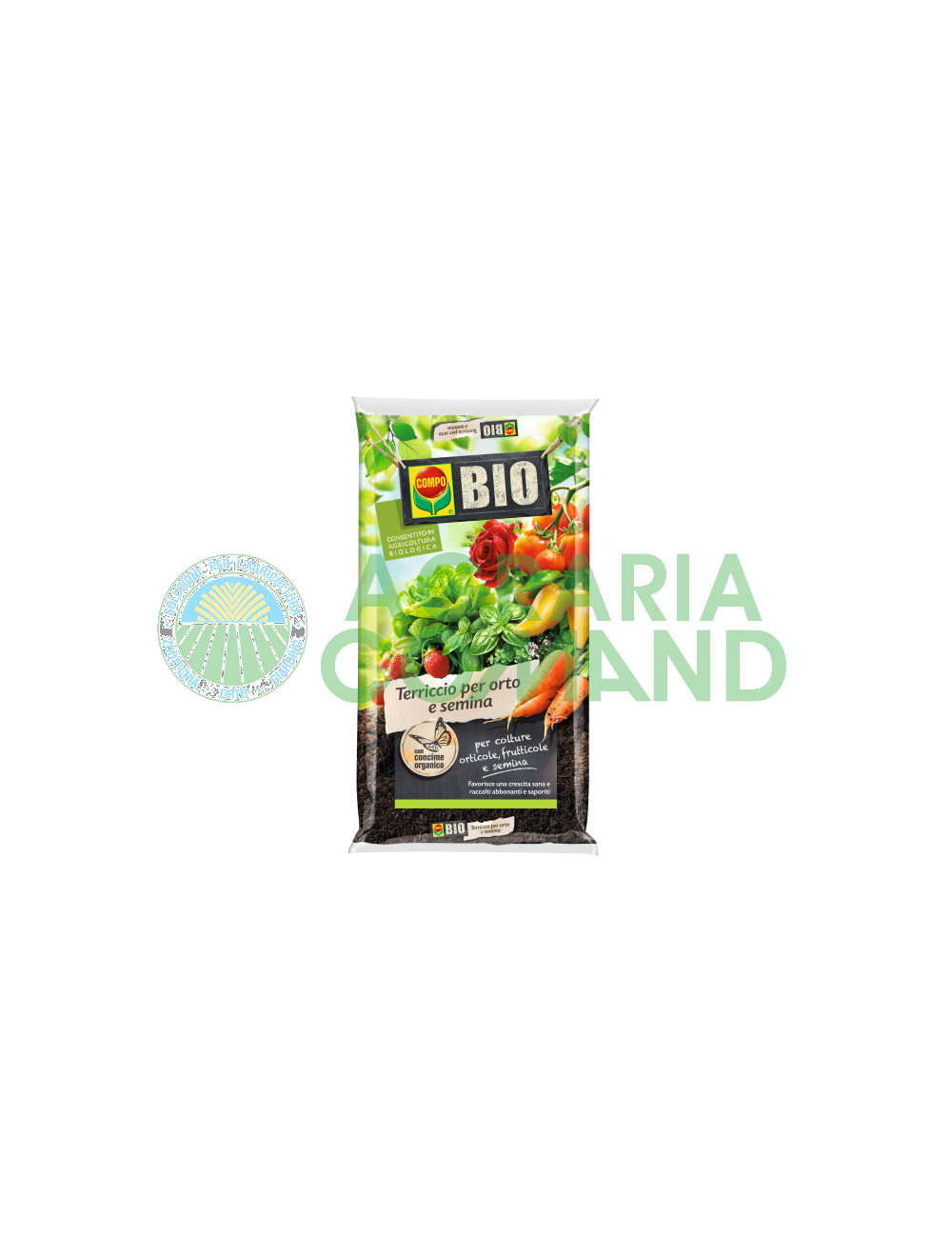 Compo terriccio biologico orto giardino Compo terriccio biologico orto giardino