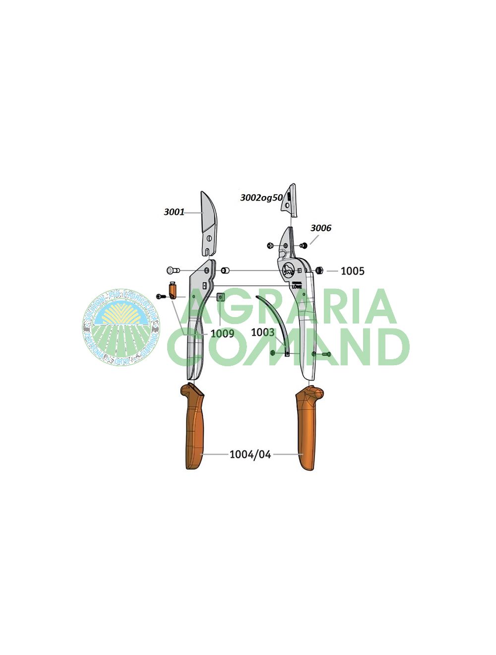 Esploso ricambi 3105