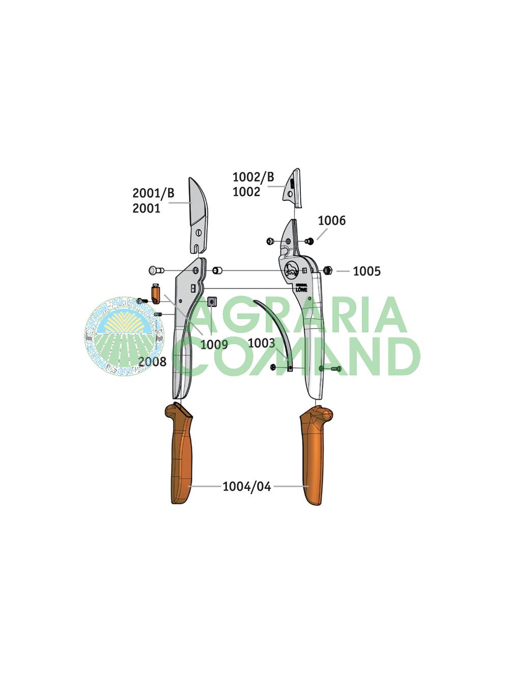 Ricambi forbice lowe 2