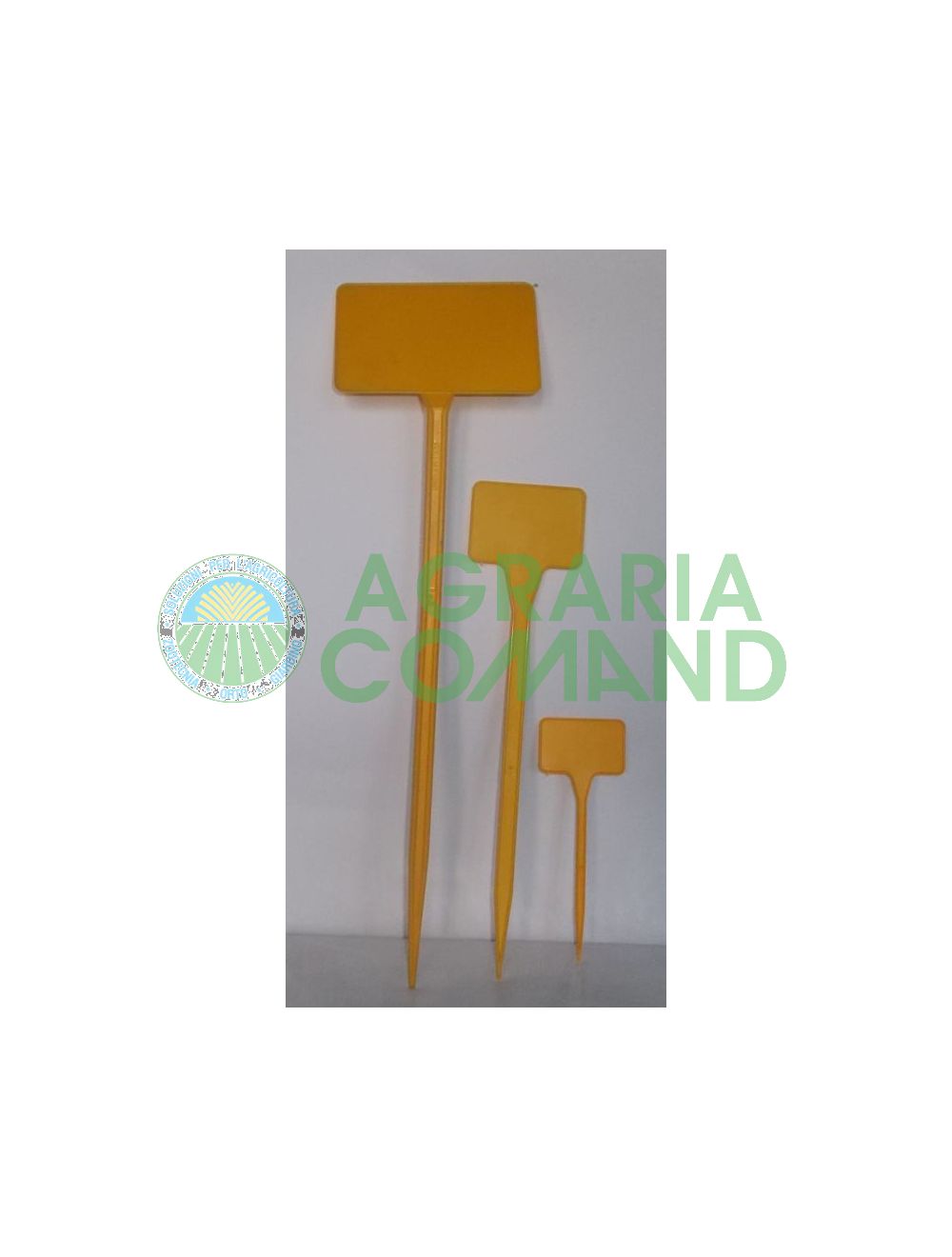 etichette a paletta gialle per piante etichette a paletta gialle per piante