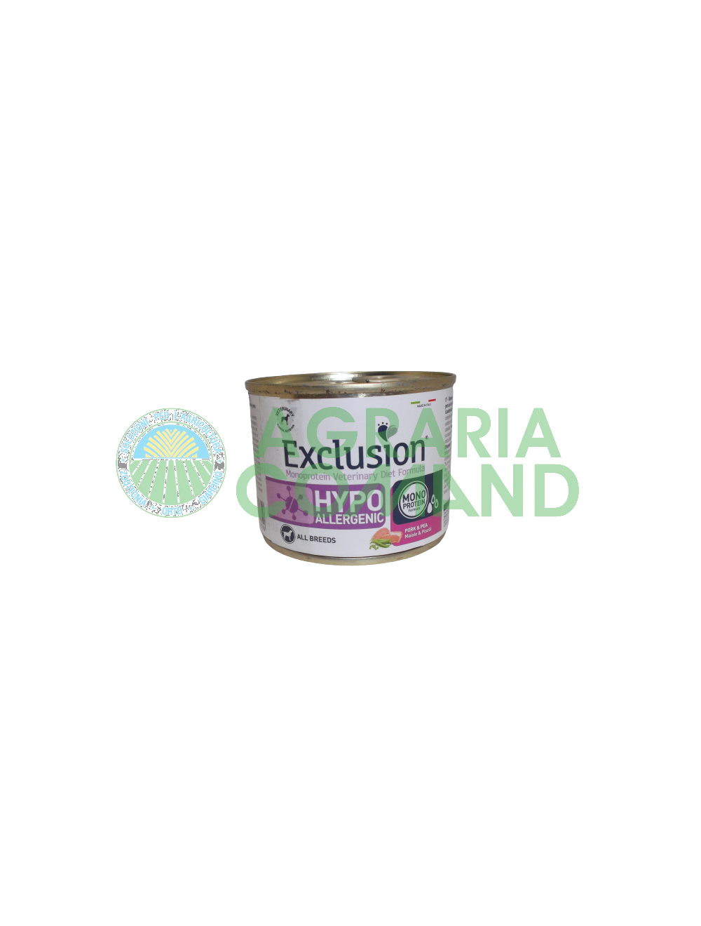 Hypoallergenic pork & pea