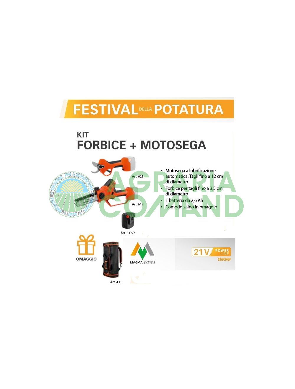 Kit potatura Stocker