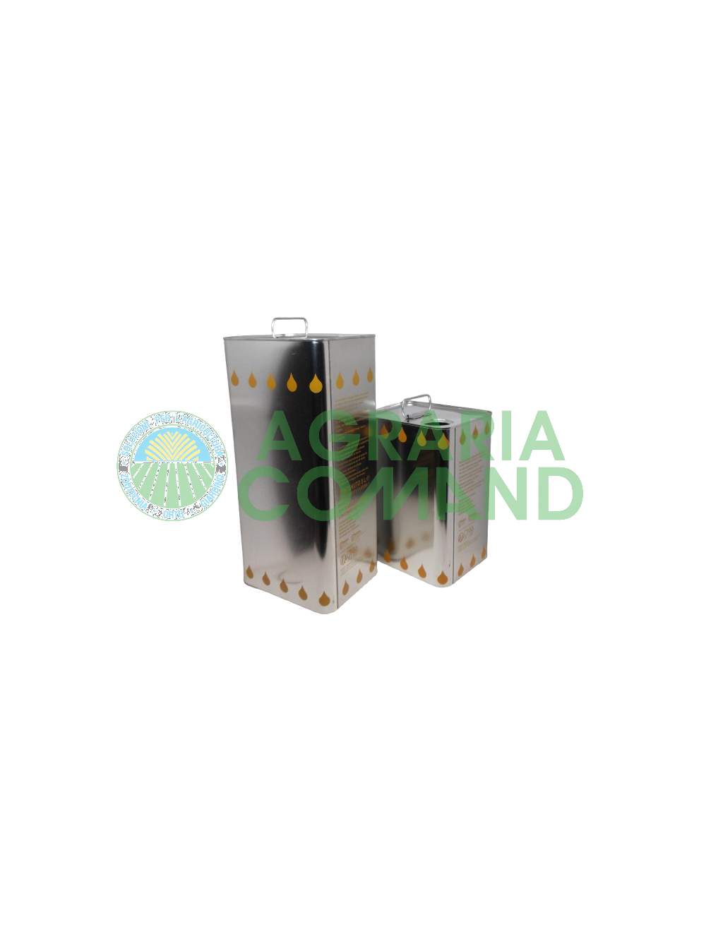 Lattine olio argento Lattine olio argento