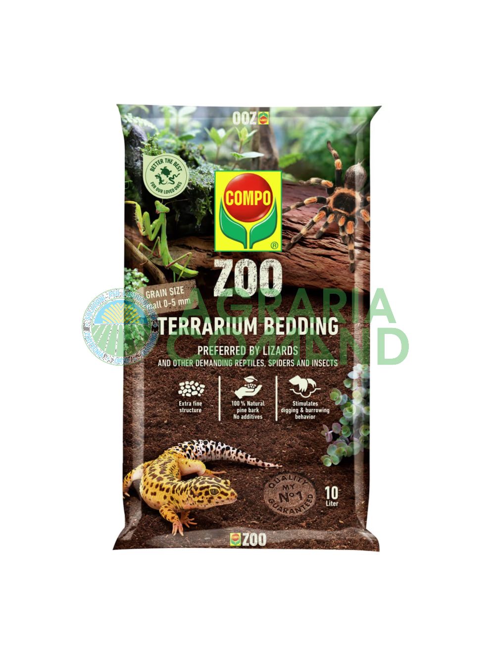 Lettiera per rettili Small Compo Zoo