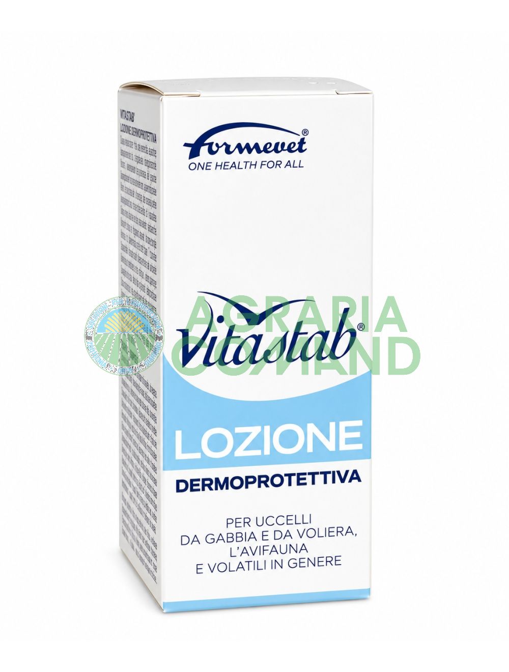 Vitastab Lozione Dermoprotettiva Formevet 25 ml per zampe degli uccelli Vitastab Lozione Dermoprotettiva Formevet 25 ml per zampe degli uccelli