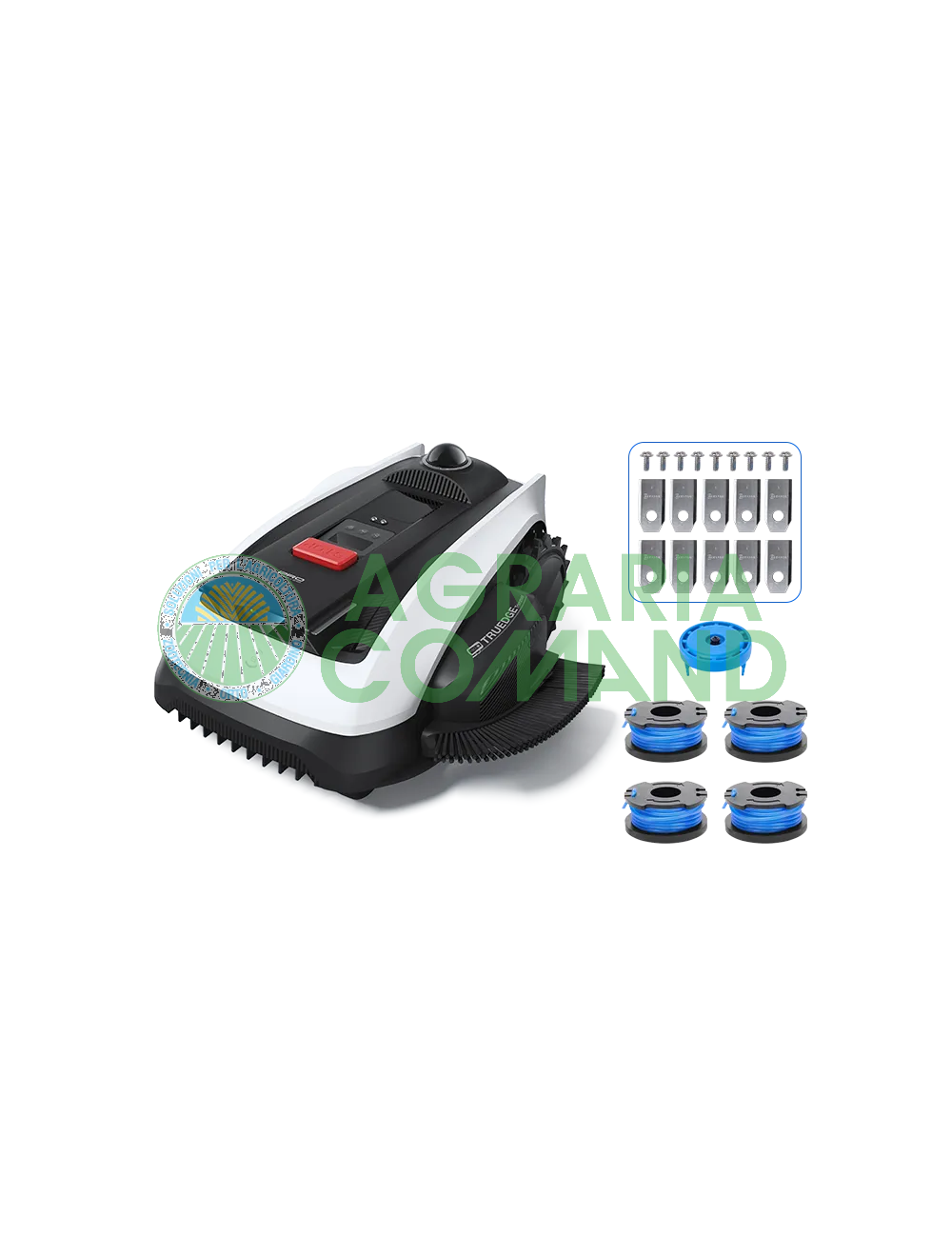 Robot Ecovacs con kit di ricambio