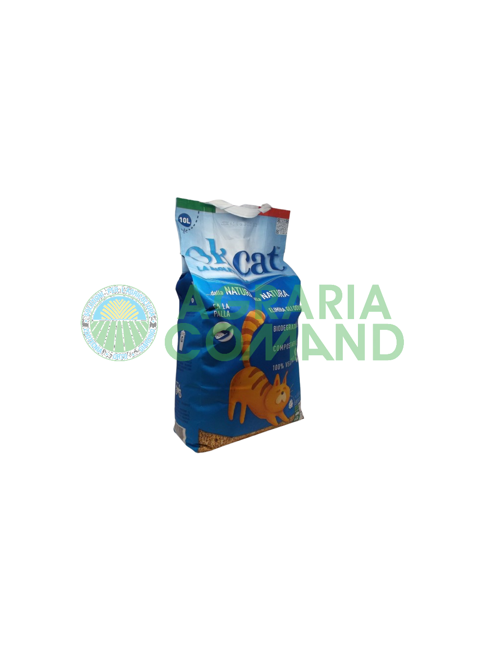 Lettiera biodegradabile per gatti OK Cat Plus Lettiera biodegradabile per gatti OK Cat Plus