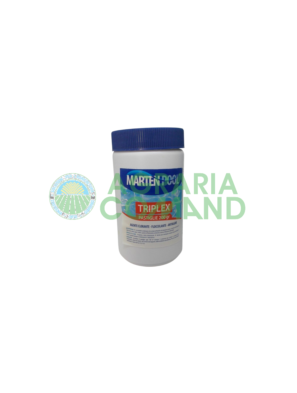 Pastiglie da 200 gr. per piscina Triplex MartenPool Pastiglie da 200 gr. per piscina Triplex MartenPool