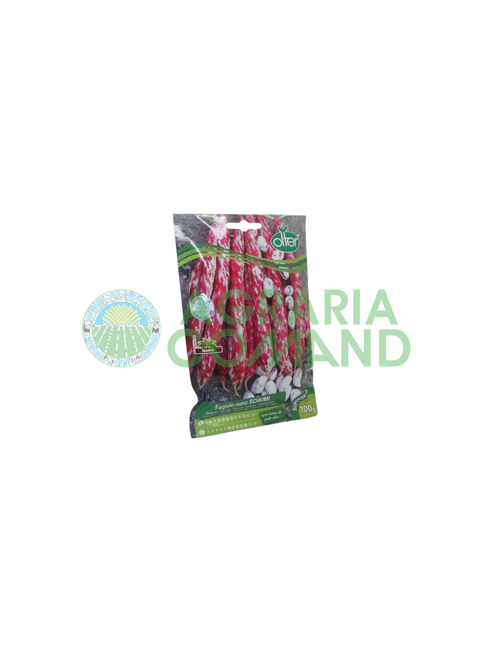 Busta seme fagiolo nano Schumi Olter
