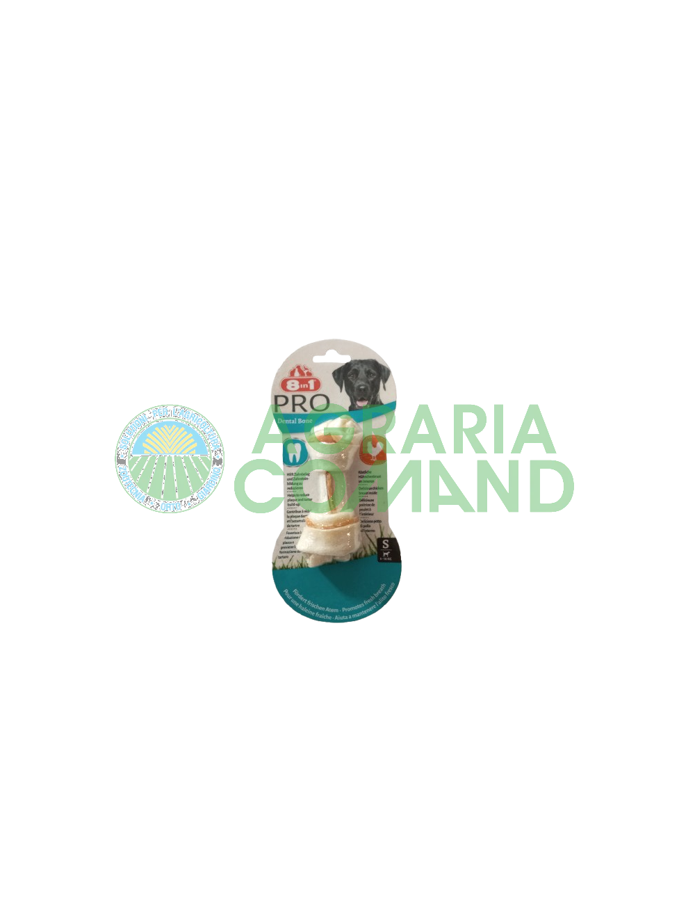 Confezione di snack per cani 8in1 Pro Dental Bone (Piccolo) Confezione di snack per cani 8in1 Pro Dental Bone (Piccolo)