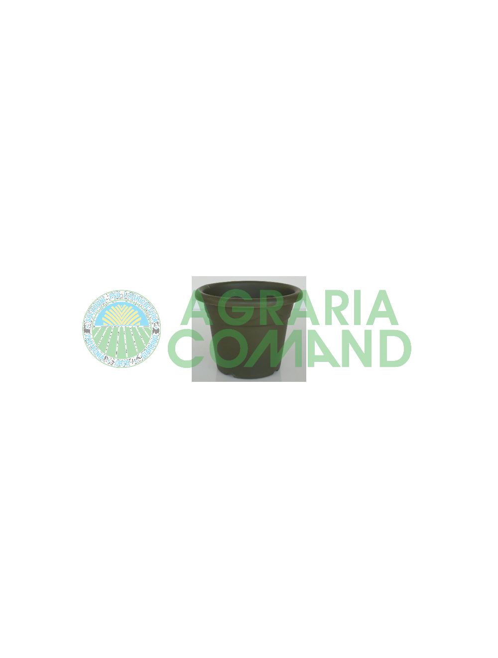 Vaso Corinto verde 15 cm