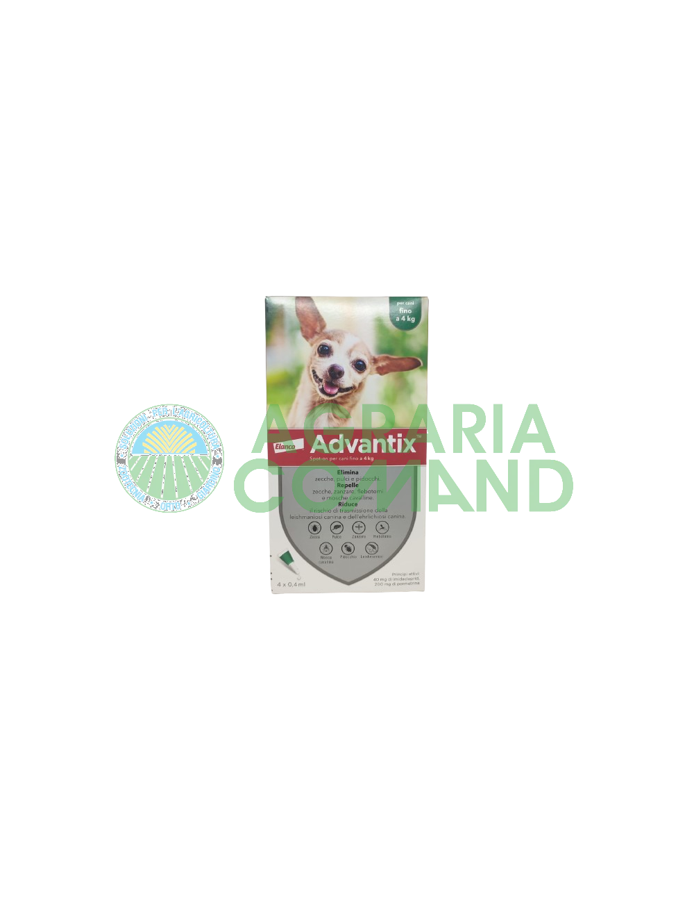 Advantix SPOT ON meno di 4 kg