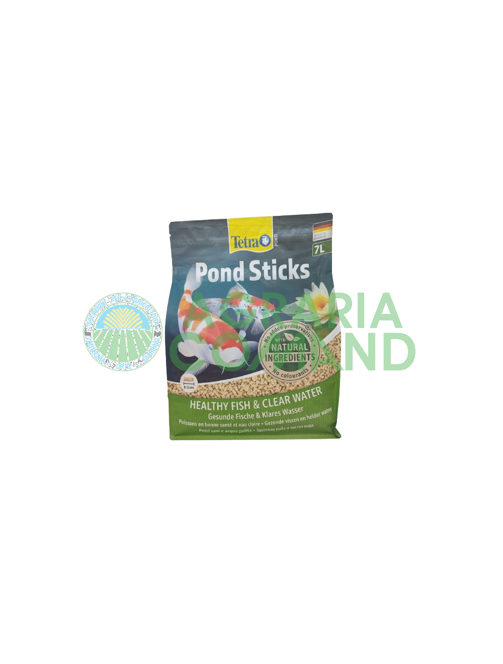mangime in sticks tetra pond 7 litri