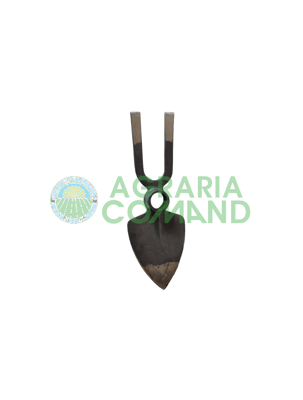 Zappa a cuore senza manico diametro 3 cm Zappa a cuore senza manico diametro 3 cm